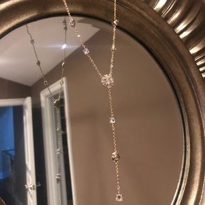 Marchesa crystal dazzling Y necklace fromNordstrom